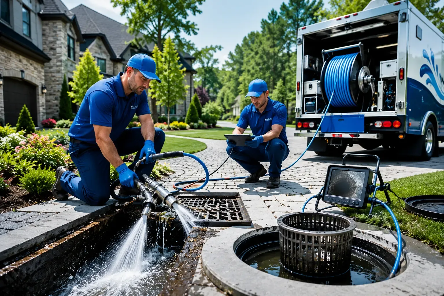 Local outdoor drain cleaning professionals in The Colony, TX